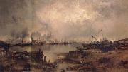 Thomas Moran Lower Manhattan From Communipaw china oil painting reproduction